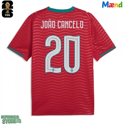 Portugal Joao Cancelo #20 Replika Hjemmebanetrøje VM 2026 Kortærmet